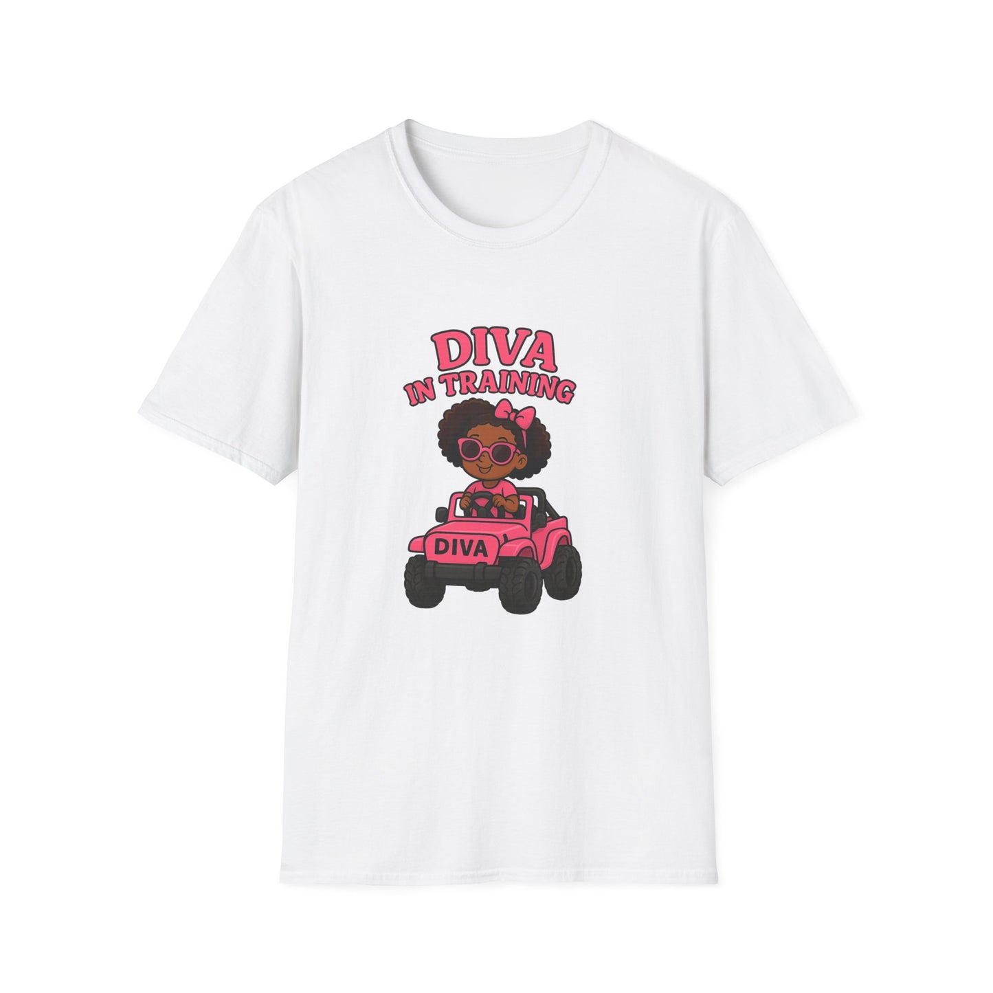 Diva in Training Kids T-Shirt – Cute and Fun Tee for Little Girls