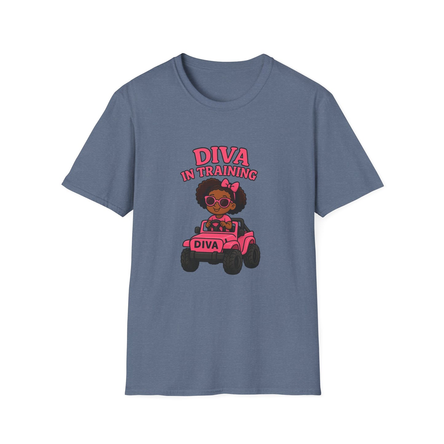 Diva in Training Kids T-Shirt – Cute and Fun Tee for Little Girls