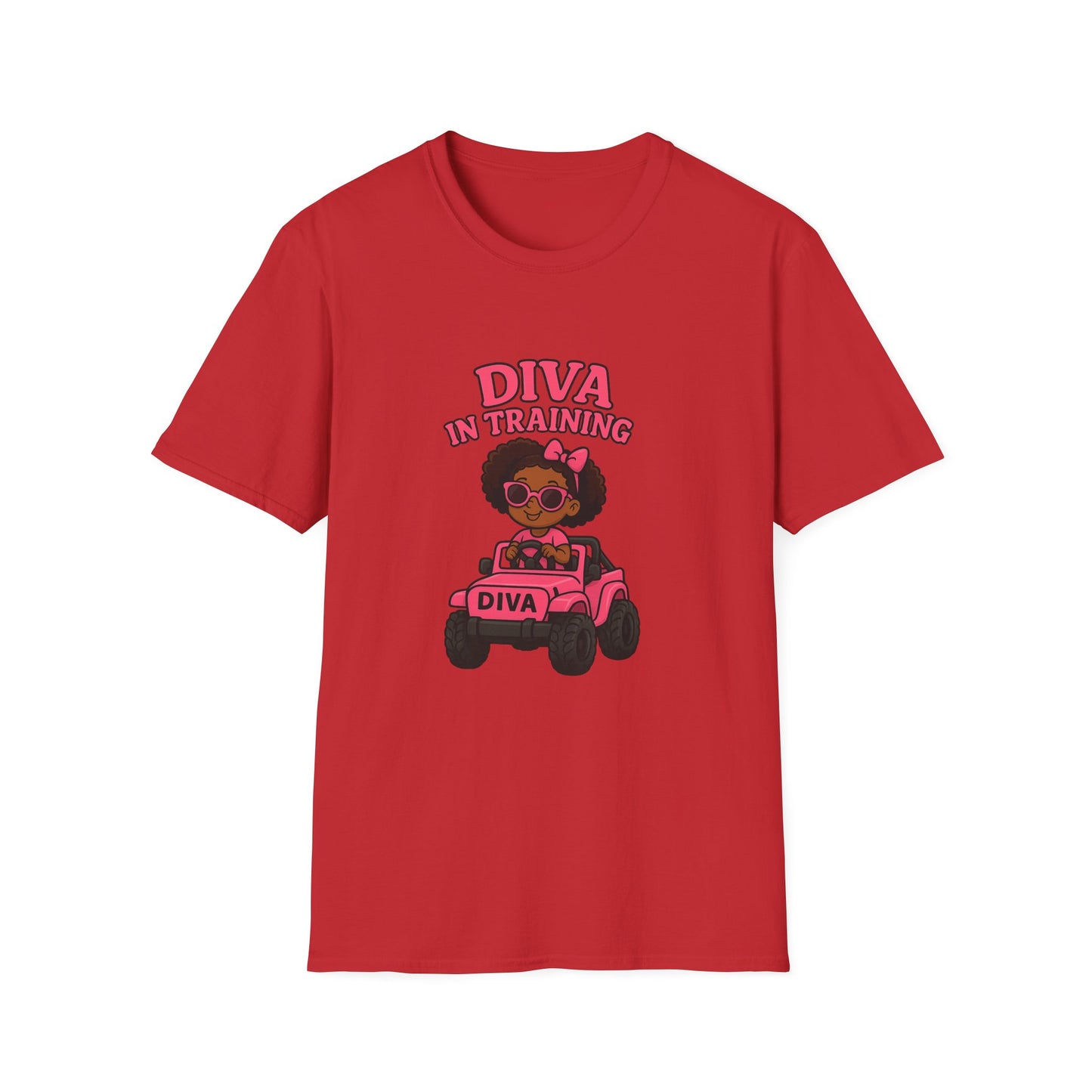 Diva in Training Kids T-Shirt – Cute and Fun Tee for Little Girls