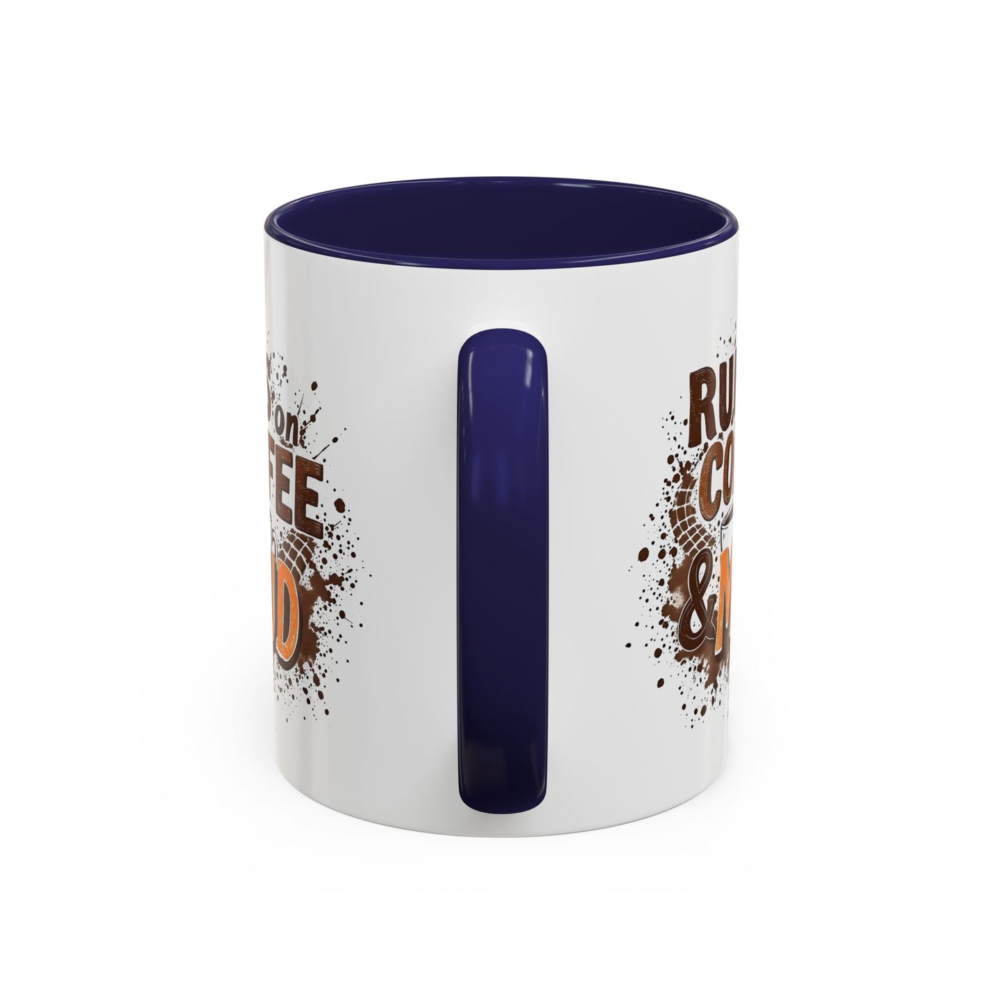 Coffee Lover's Accent Mug, Funny Coffee Mug, Gift for Coffee Addict, Kitchen Decor, Office Mug