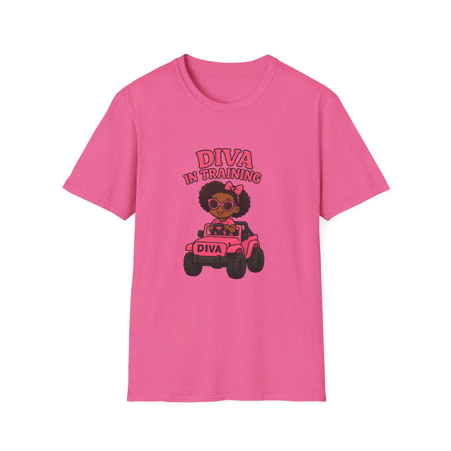 Diva in Training Kids T-Shirt – Cute and Fun Tee for Little Girls