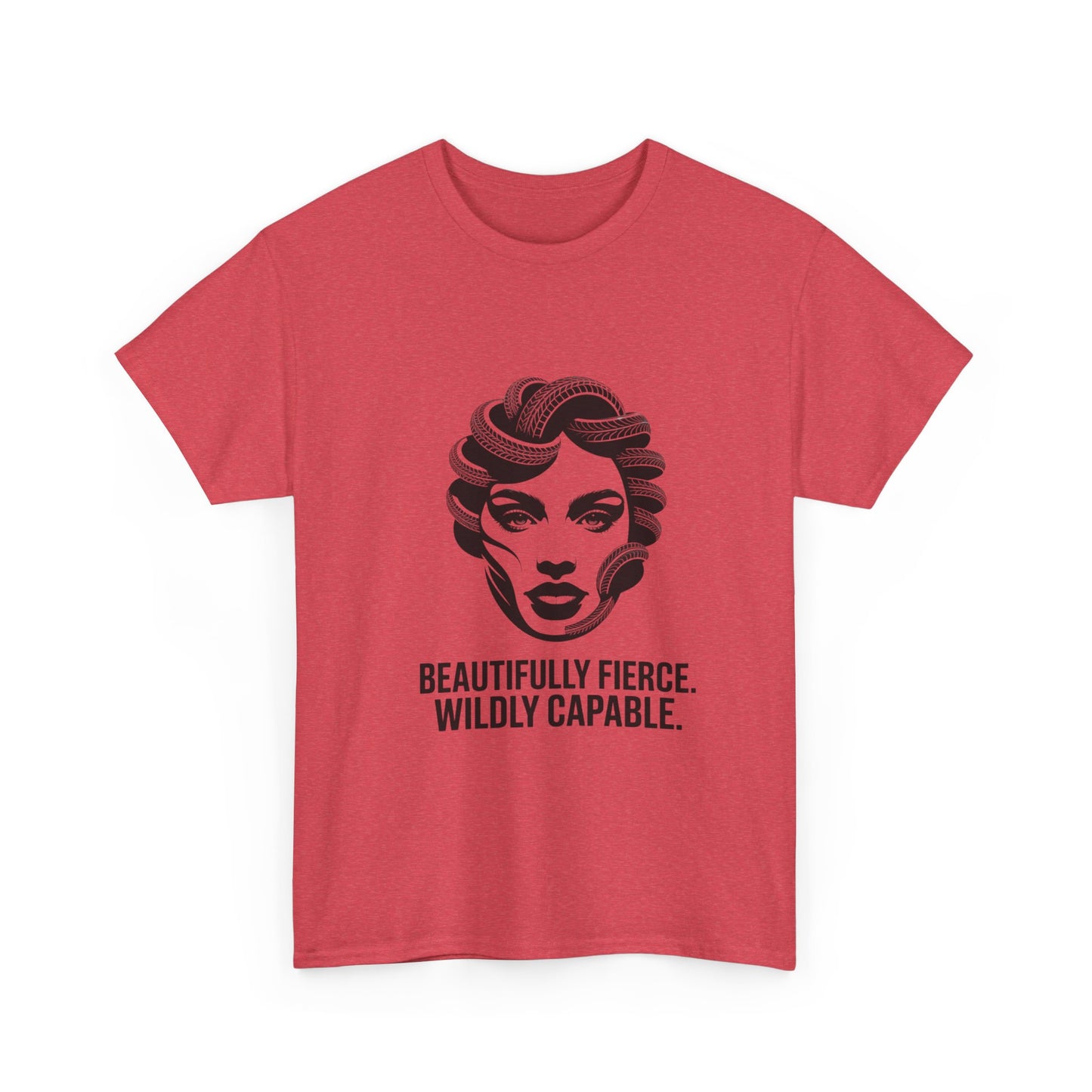 Beautifully Fierce Wildly Capable Shirt  Empowering Womens Unisex Motivational Tee