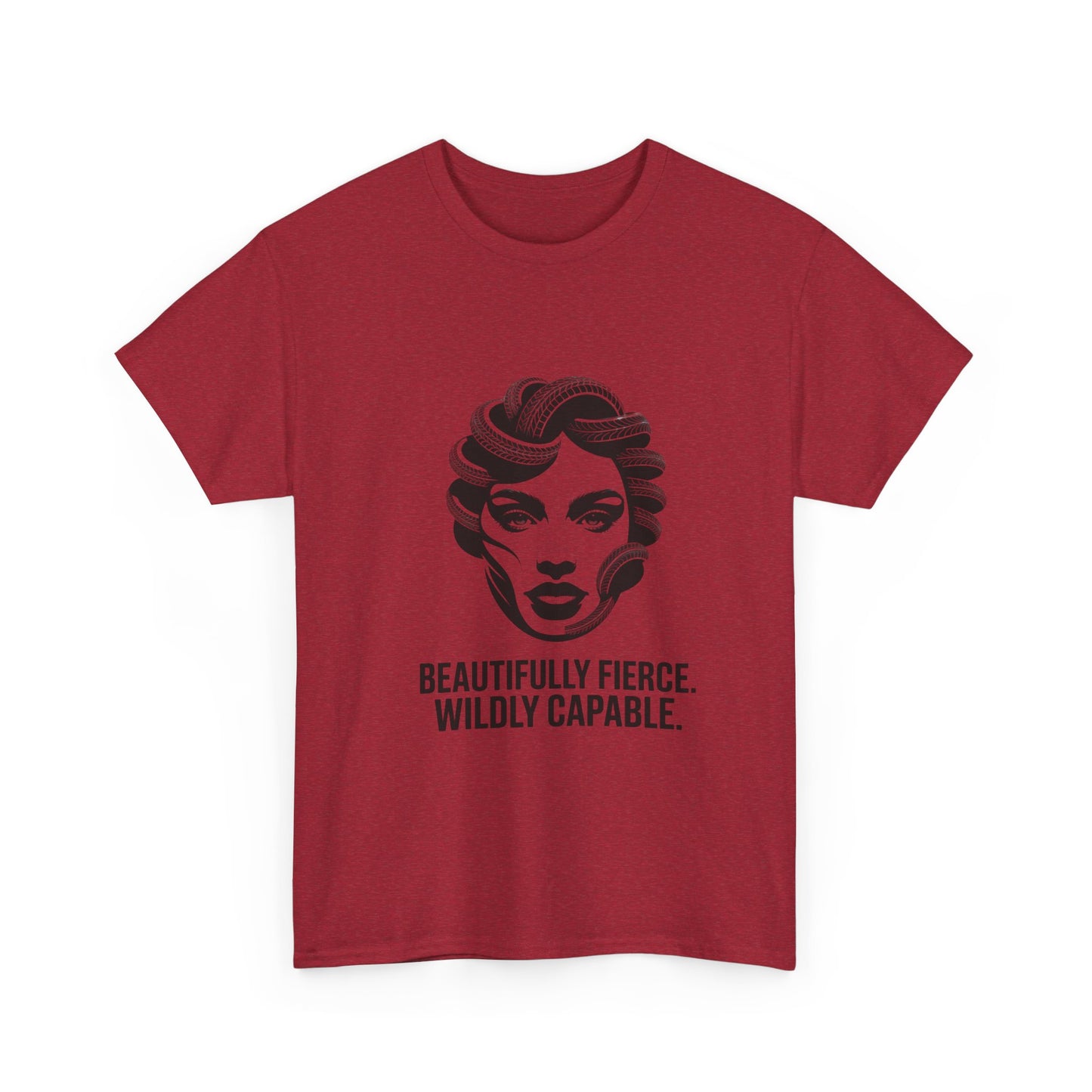 Beautifully Fierce Wildly Capable Shirt  Empowering Womens Unisex Motivational Tee
