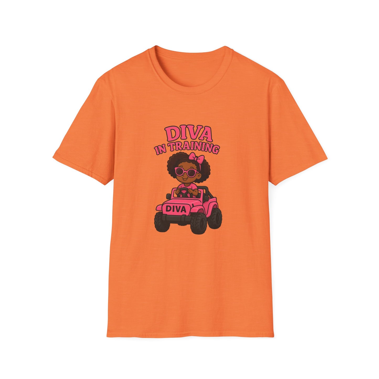 Diva in Training Kids T-Shirt – Cute and Fun Tee for Little Girls