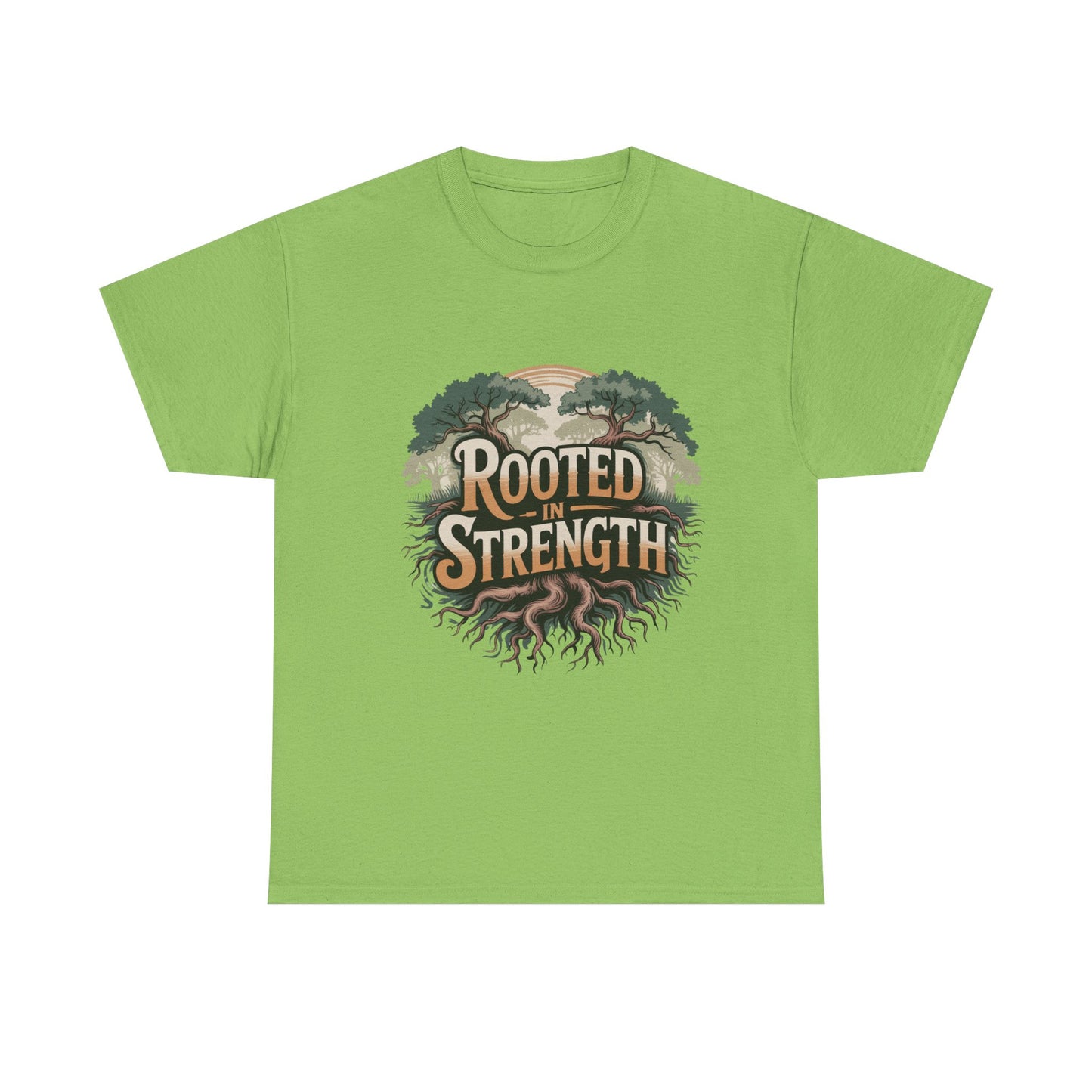 Rooted in Strength T-Shirt for BIPOC Jeep Women  Empowering Unisex Tee for Trail Rides, Cookouts & Everyday Resilience