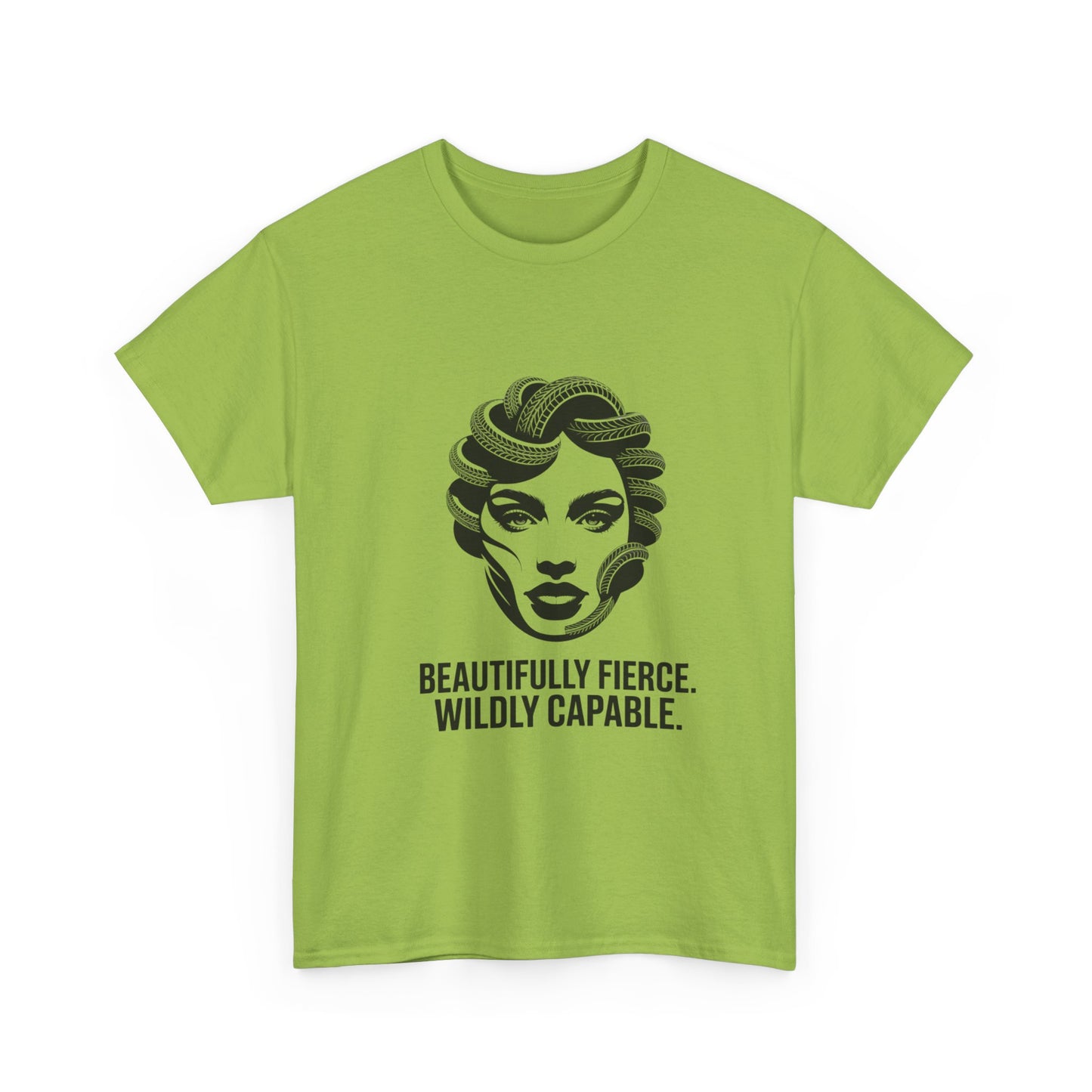 Beautifully Fierce Wildly Capable Shirt  Empowering Womens Unisex Motivational Tee