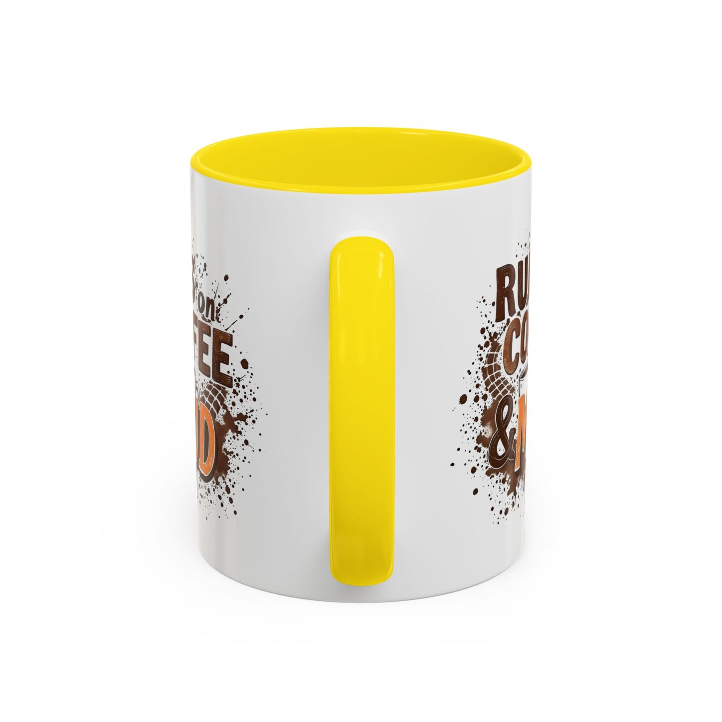 Coffee Lover's Accent Mug, Funny Coffee Mug, Gift for Coffee Addict, Kitchen Decor, Office Mug