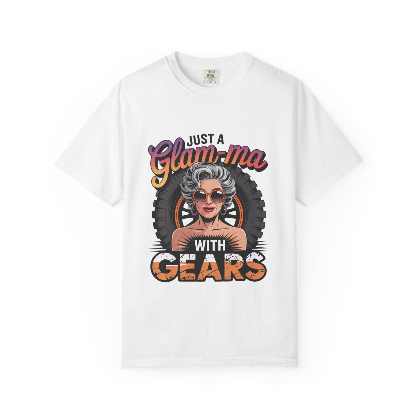 Funny Grandma Off Roading Shirt Jeep Shirt for Grandma  Cute Jeep Shirt Design   Off Roading  Jeep Gift for Nana Glam Ma With Gears