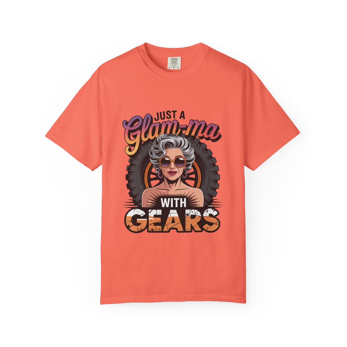 Funny Grandma Off Roading Shirt Jeep Shirt for Grandma  Cute Jeep Shirt Design   Off Roading  Jeep Gift for Nana Glam Ma With Gears