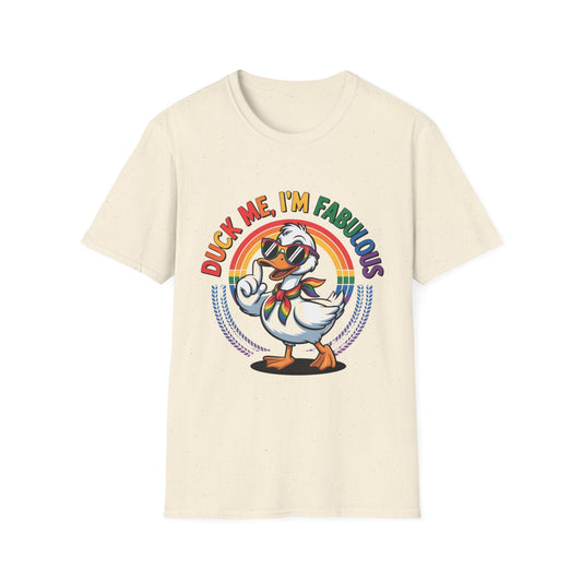 Duck Me Im Fabulous T-Shirt  Fun LGBTQ+ Pride & Jeep Lover Unisex Tee for Bold, Fabulous Trail Riders
