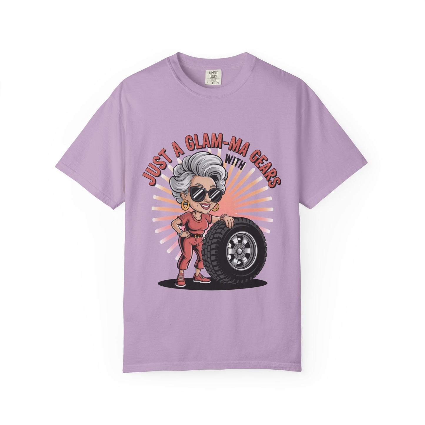 Funny Grandma Off Roading Shirt Jeep Shirt for Grandma  Cute Jeep Shirt Design   Off Roading  Jeep Gift for Nana Glam Ma With Gears