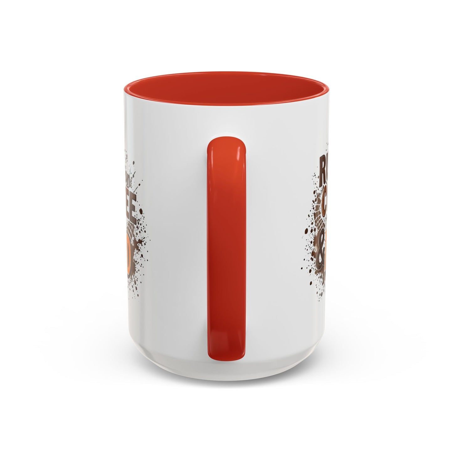 Coffee Lover's Accent Mug, Funny Coffee Mug, Gift for Coffee Addict, Kitchen Decor, Office Mug