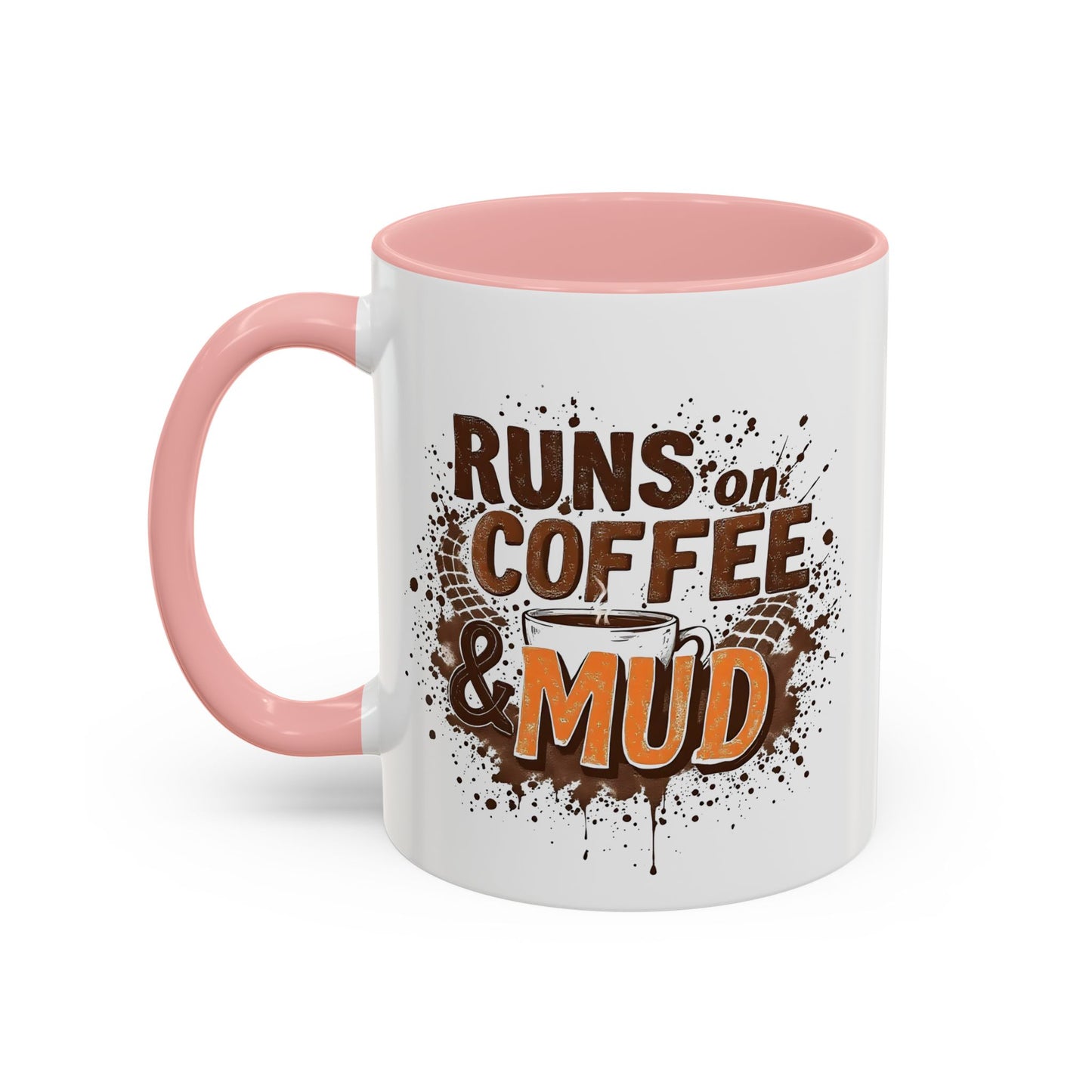 Coffee Lover's Accent Mug, Funny Coffee Mug, Gift for Coffee Addict, Kitchen Decor, Office Mug