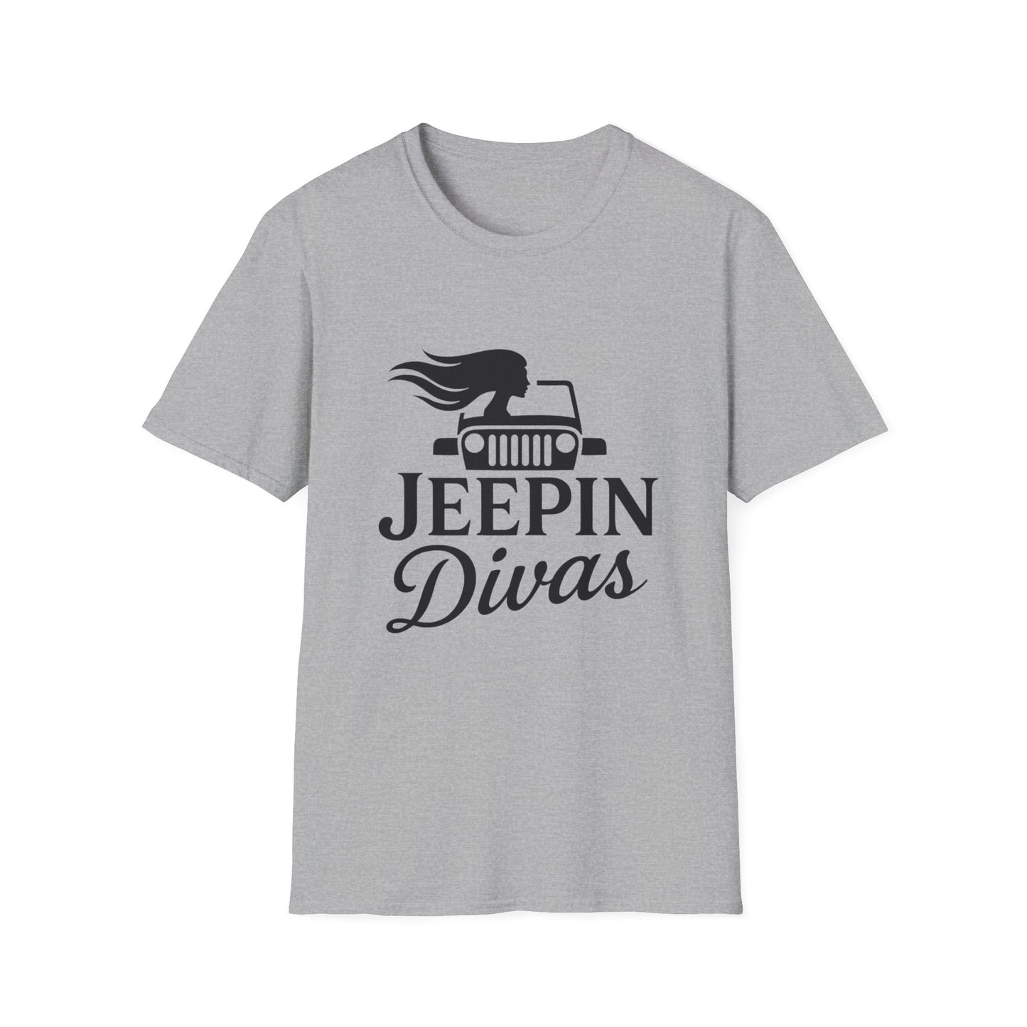 Jeepin' Divas Unisex Softstyle T-Shirt | Off-Road Adventure Apparel, Jeep Lover Gift, Outdoor Fun Tee, Summer Vibes T-Shirt, Perfect [...]
