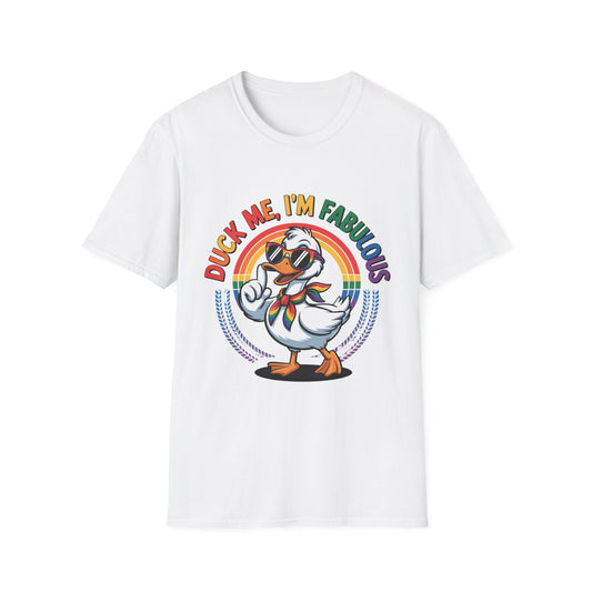 Duck Me Im Fabulous T-Shirt  Fun LGBTQ+ Pride & Jeep Lover Unisex Tee for Bold, Fabulous Trail Riders