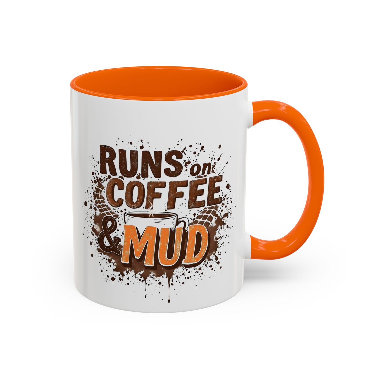 Coffee Lover's Accent Mug, Funny Coffee Mug, Gift for Coffee Addict, Kitchen Decor, Office Mug