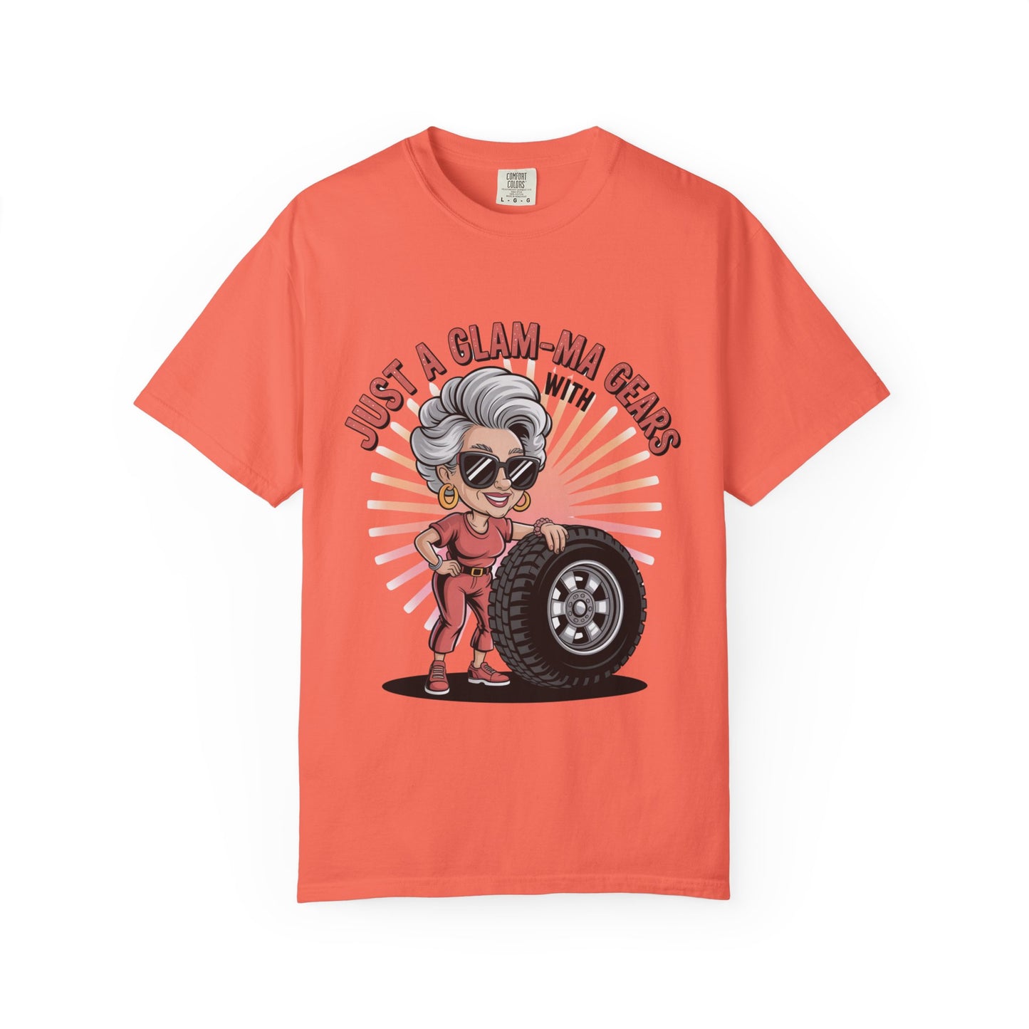 Funny Grandma Off Roading Shirt Jeep Shirt for Grandma  Cute Jeep Shirt Design   Off Roading  Jeep Gift for Nana Glam Ma With Gears
