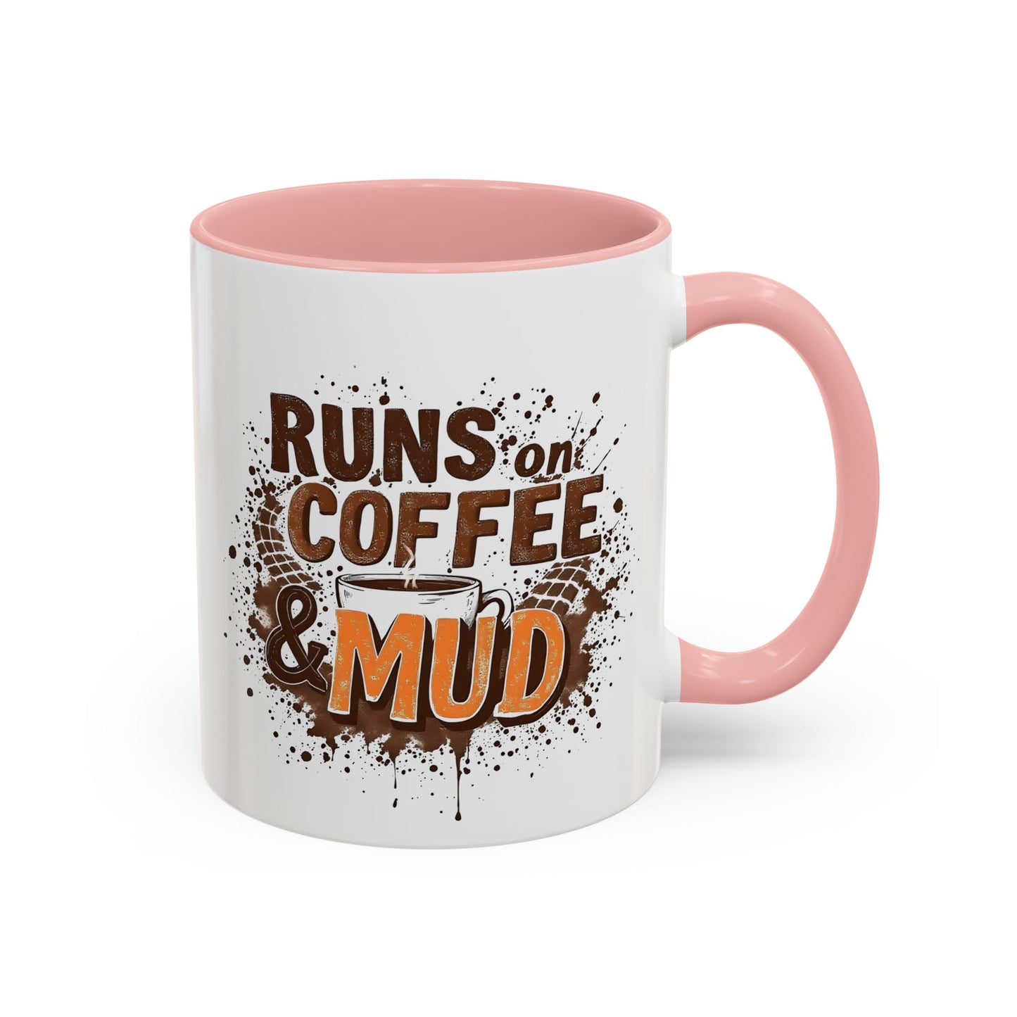 Coffee Lover's Accent Mug, Funny Coffee Mug, Gift for Coffee Addict, Kitchen Decor, Office Mug