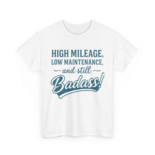 High Mileage, Still a Classic  Sassy Tee for Jeep-Loving Women
