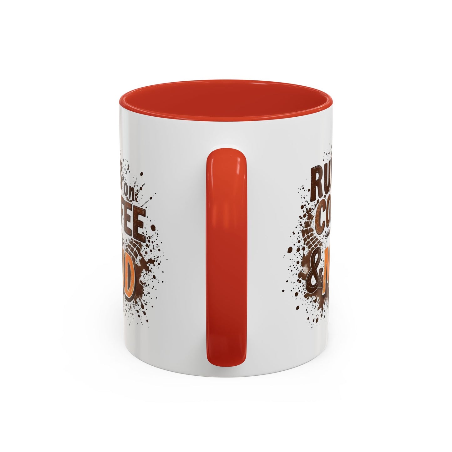 Coffee Lover's Accent Mug, Funny Coffee Mug, Gift for Coffee Addict, Kitchen Decor, Office Mug