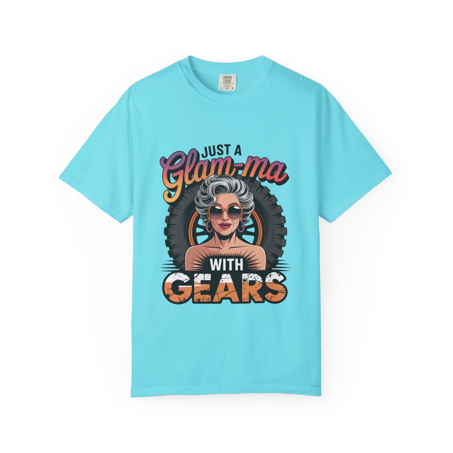 Funny Grandma Off Roading Shirt Jeep Shirt for Grandma  Cute Jeep Shirt Design   Off Roading  Jeep Gift for Nana Glam Ma With Gears
