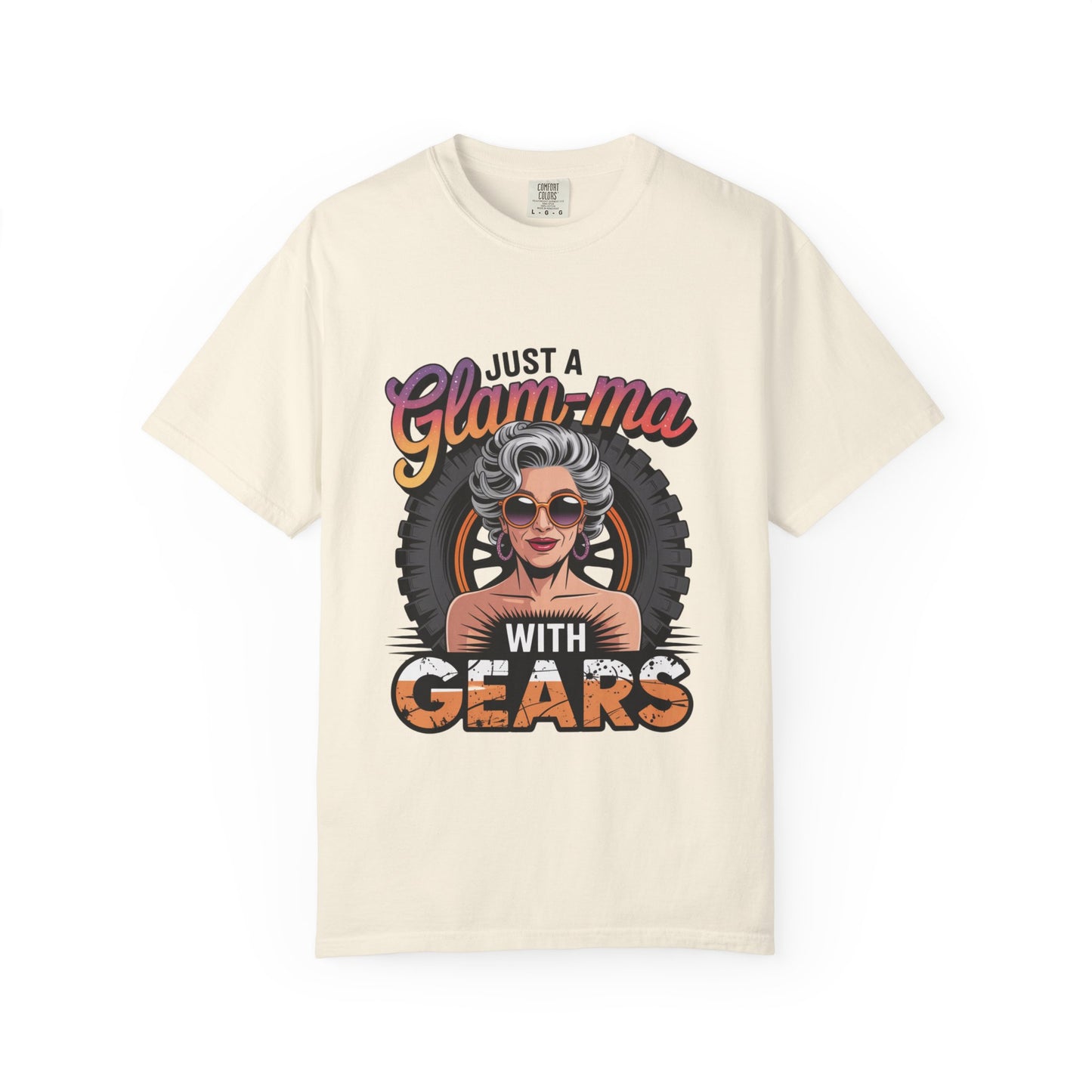 Funny Grandma Off Roading Shirt Jeep Shirt for Grandma  Cute Jeep Shirt Design   Off Roading  Jeep Gift for Nana Glam Ma With Gears