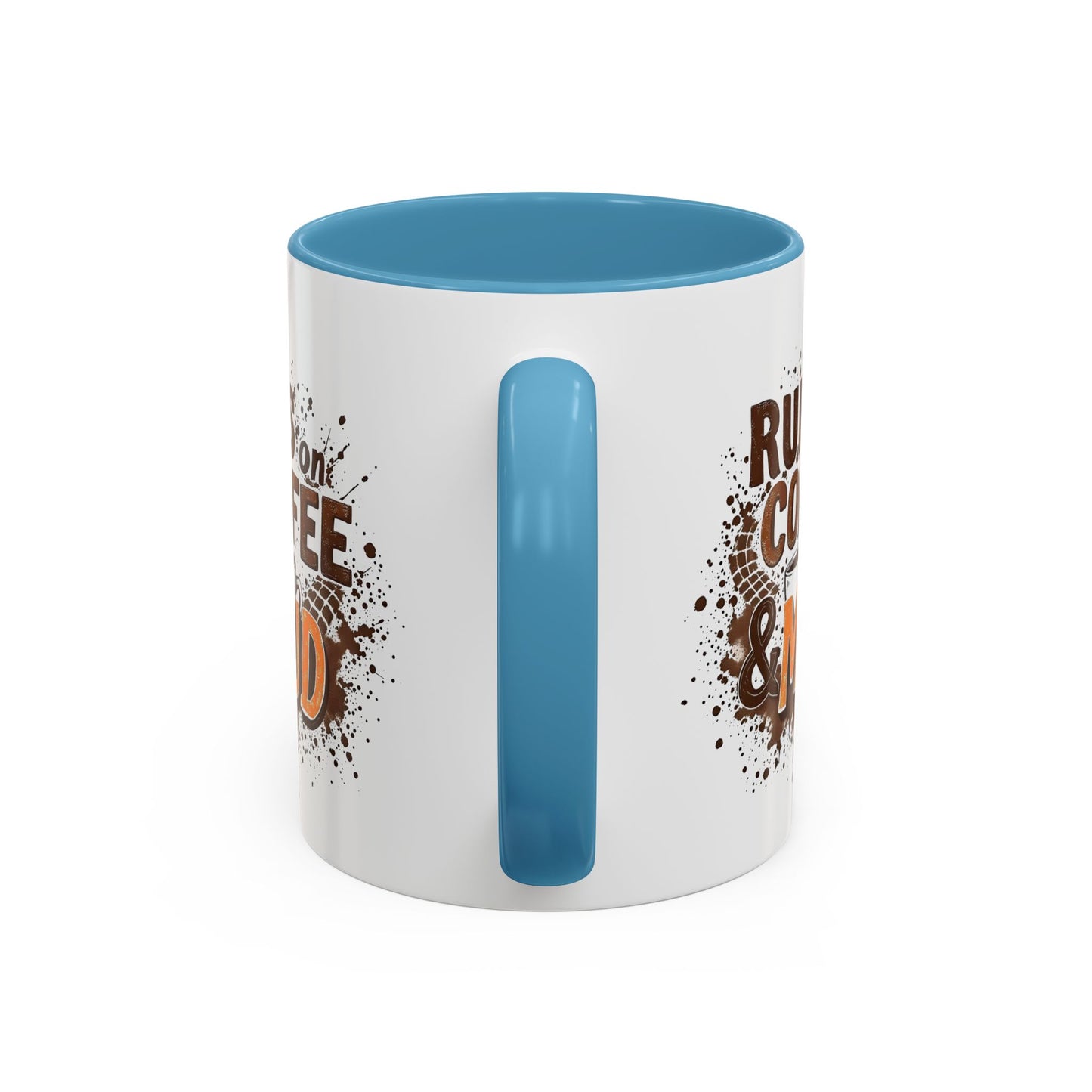 Coffee Lover's Accent Mug, Funny Coffee Mug, Gift for Coffee Addict, Kitchen Decor, Office Mug
