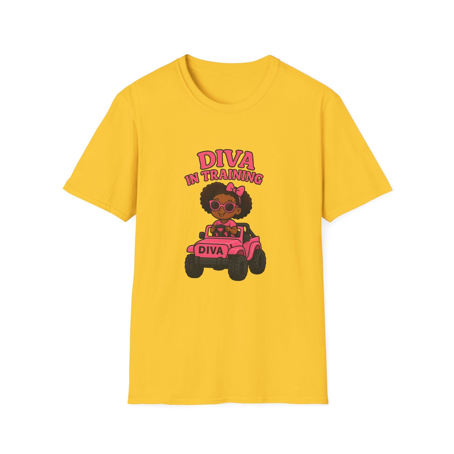 Diva in Training Kids T-Shirt – Cute and Fun Tee for Little Girls