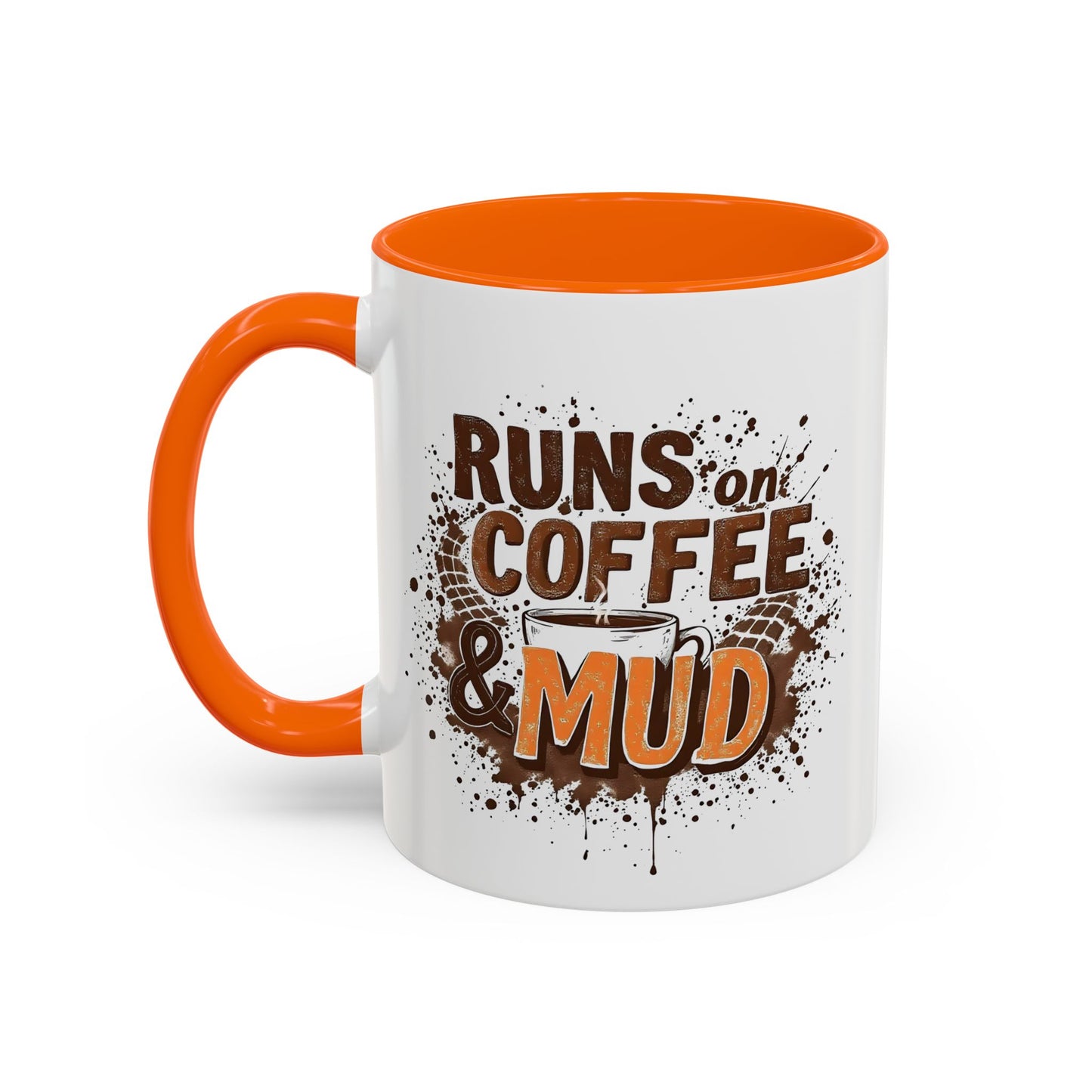 Coffee Lover's Accent Mug, Funny Coffee Mug, Gift for Coffee Addict, Kitchen Decor, Office Mug