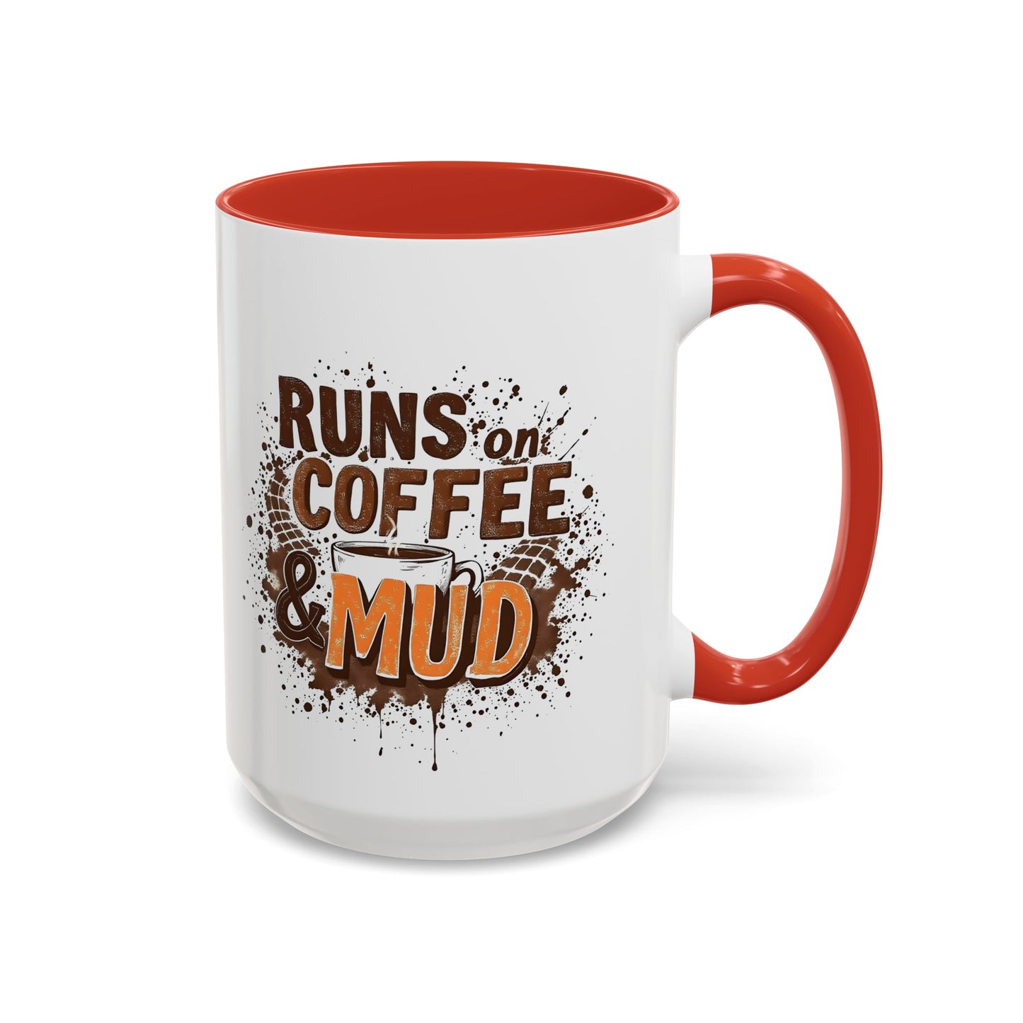 Coffee Lover's Accent Mug, Funny Coffee Mug, Gift for Coffee Addict, Kitchen Decor, Office Mug