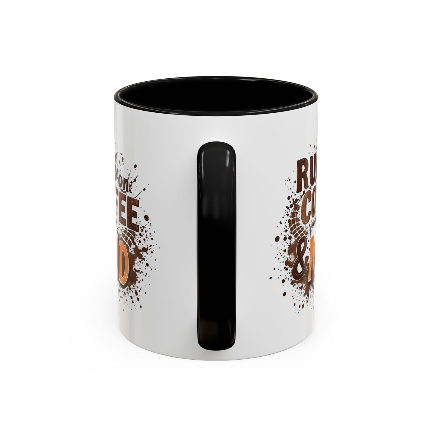 Coffee Lover's Accent Mug, Funny Coffee Mug, Gift for Coffee Addict, Kitchen Decor, Office Mug