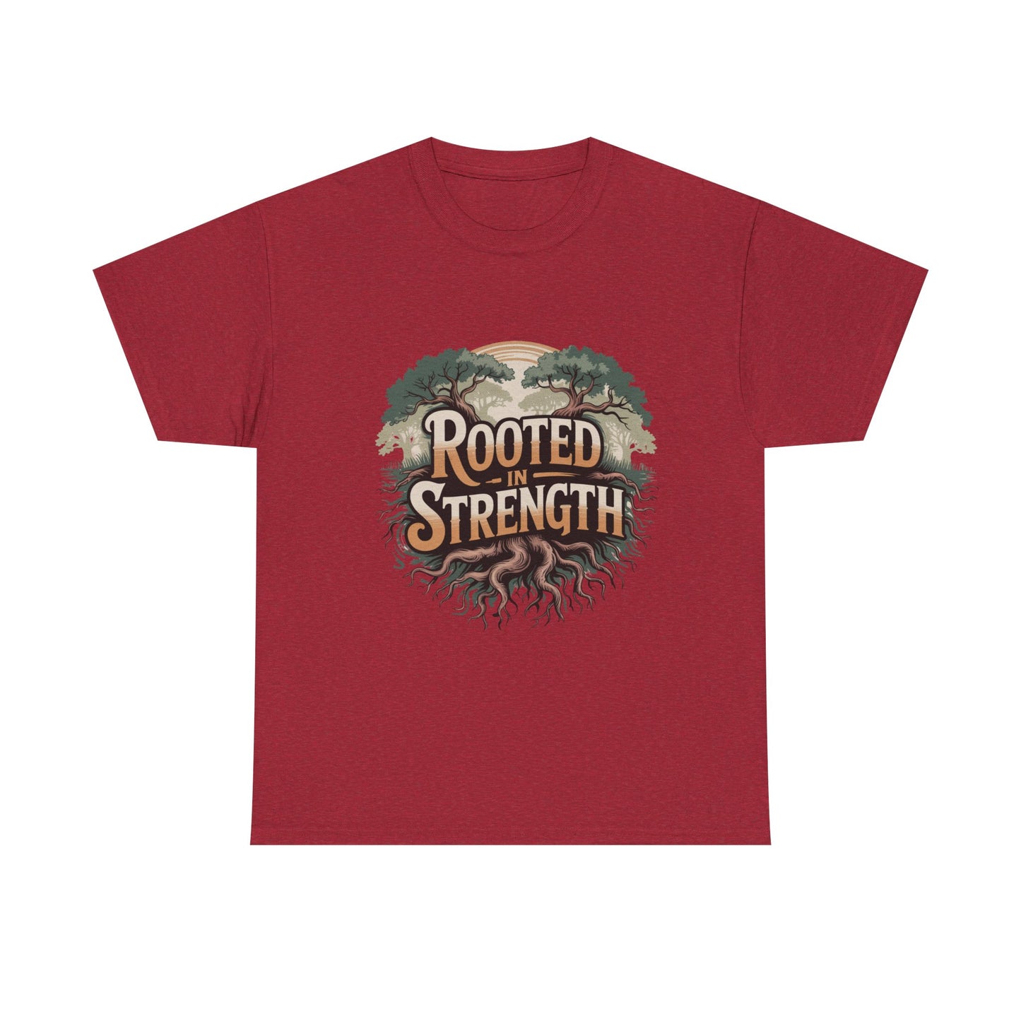 Rooted in Strength T-Shirt for BIPOC Jeep Women  Empowering Unisex Tee for Trail Rides, Cookouts & Everyday Resilience