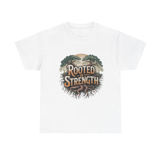 Rooted in Strength T-Shirt for BIPOC Jeep Women  Empowering Unisex Tee for Trail Rides, Cookouts & Everyday Resilience